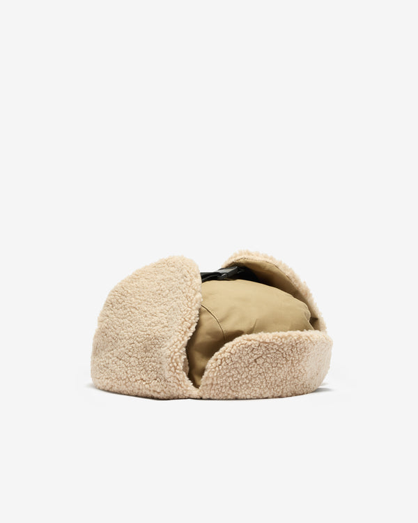 Rassvet - Waxed Cotton Trapper Hat - (Beige)