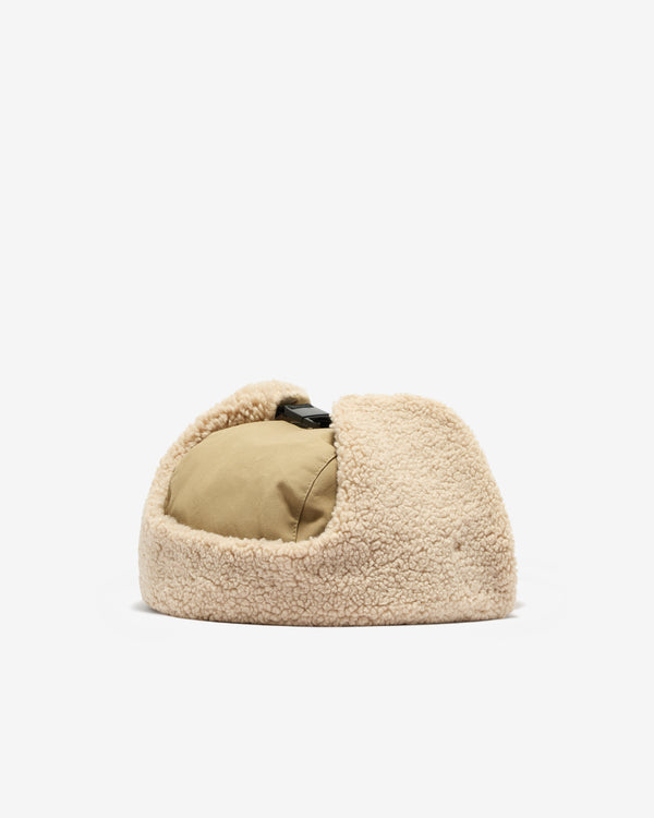 Rassvet - Waxed Cotton Trapper Hat - (Beige)