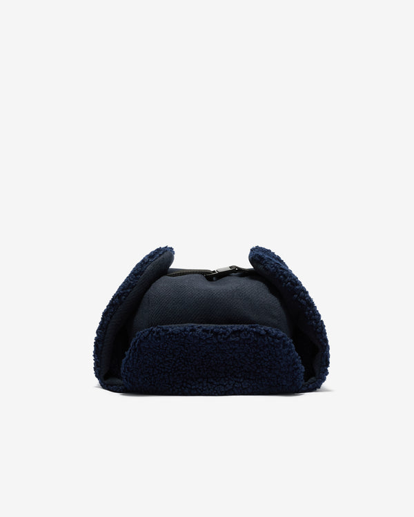 Paccbet - Wool Trapper Hat Woven - (Blue)