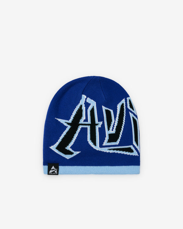 Palace - Men's Avirex Nein Cuff Beanie - (Blue)