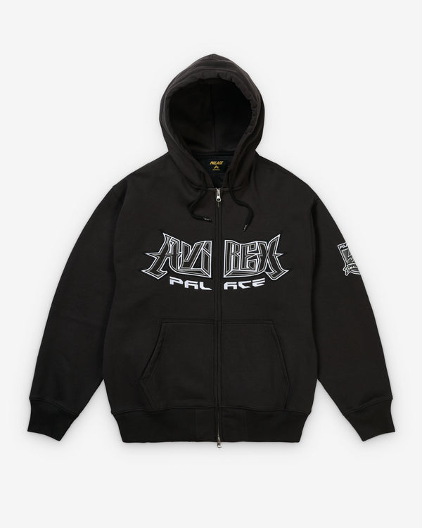 Palace - Men's Avirex Zip Hood - (Black)