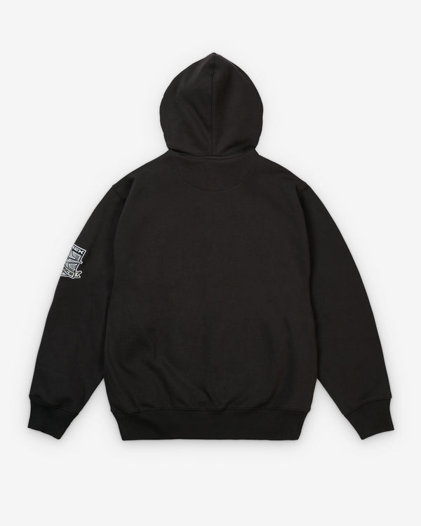 Palace - Men's Avirex Zip Hood - (Black)