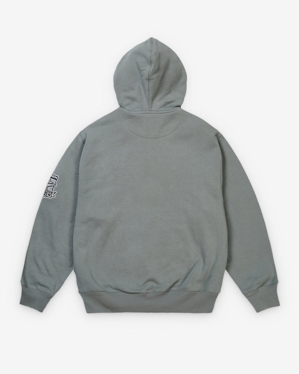 Palace - Men's Avirex Zip Hood - (Charcoal)