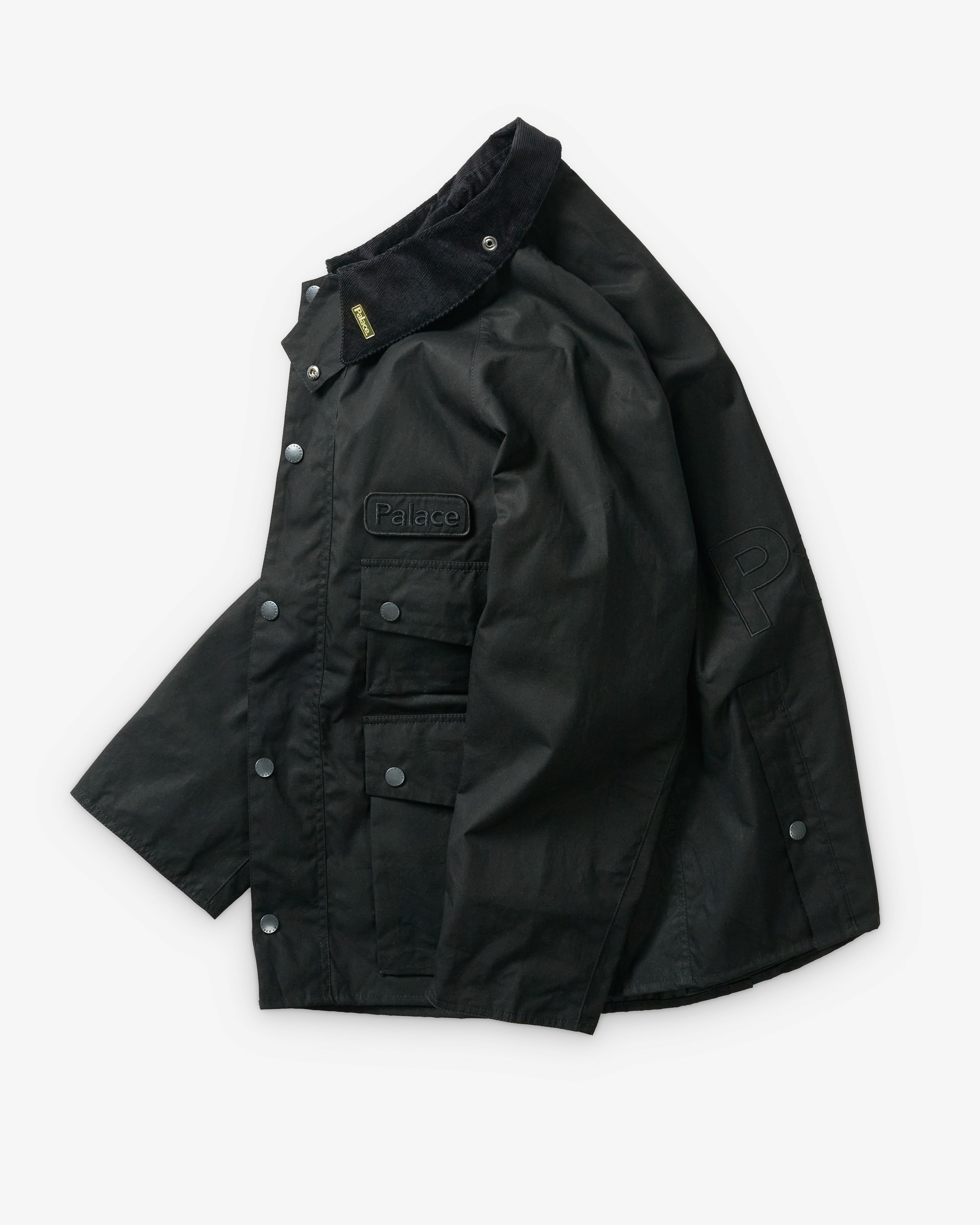 Palace: Barbour Bedale Casual Jacket (Black) | DSML E-SHOP