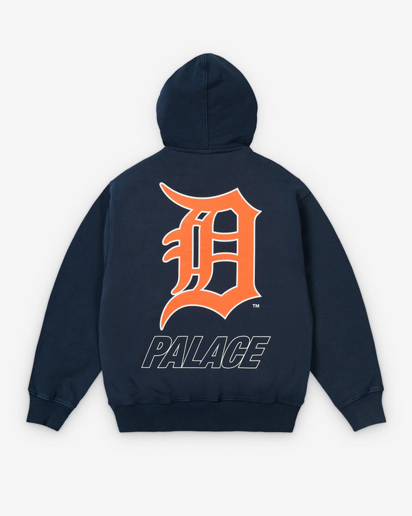 Palace - Men's Palace Detroit Hood - (Navy)