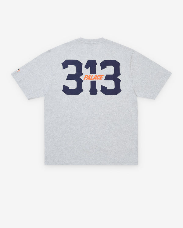 Palace - Men's Palace Detroit T-Shirt - (Grey Marl)
