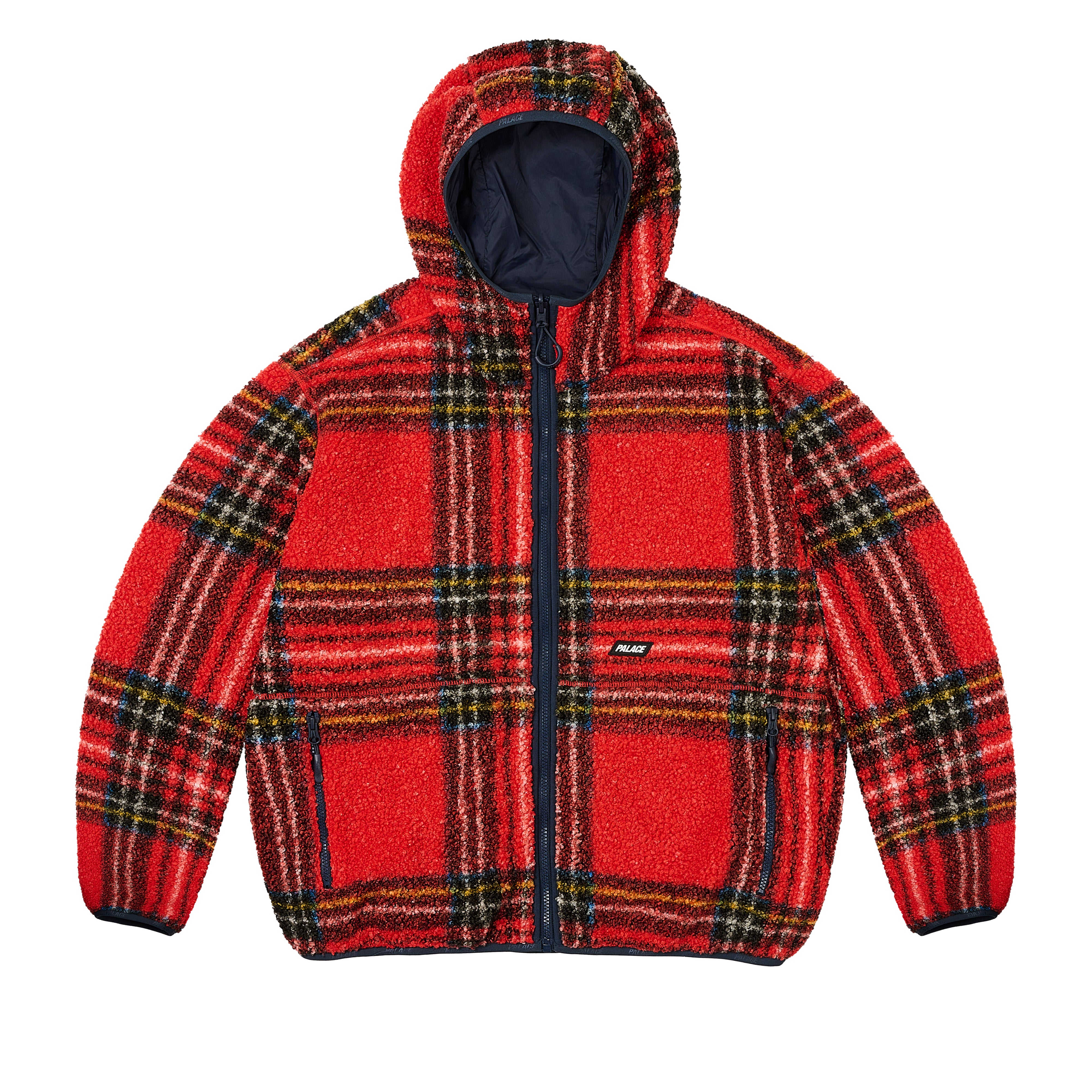 PALACE Reversible Check Fleece Jacket