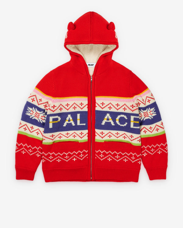 Palace - Men's Loves Me Hooded Knit - (Red)