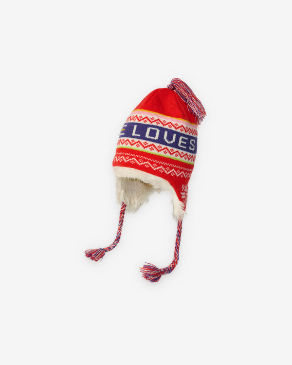 Palace - Men's Loves Me Peruvian Beanie - (Red)