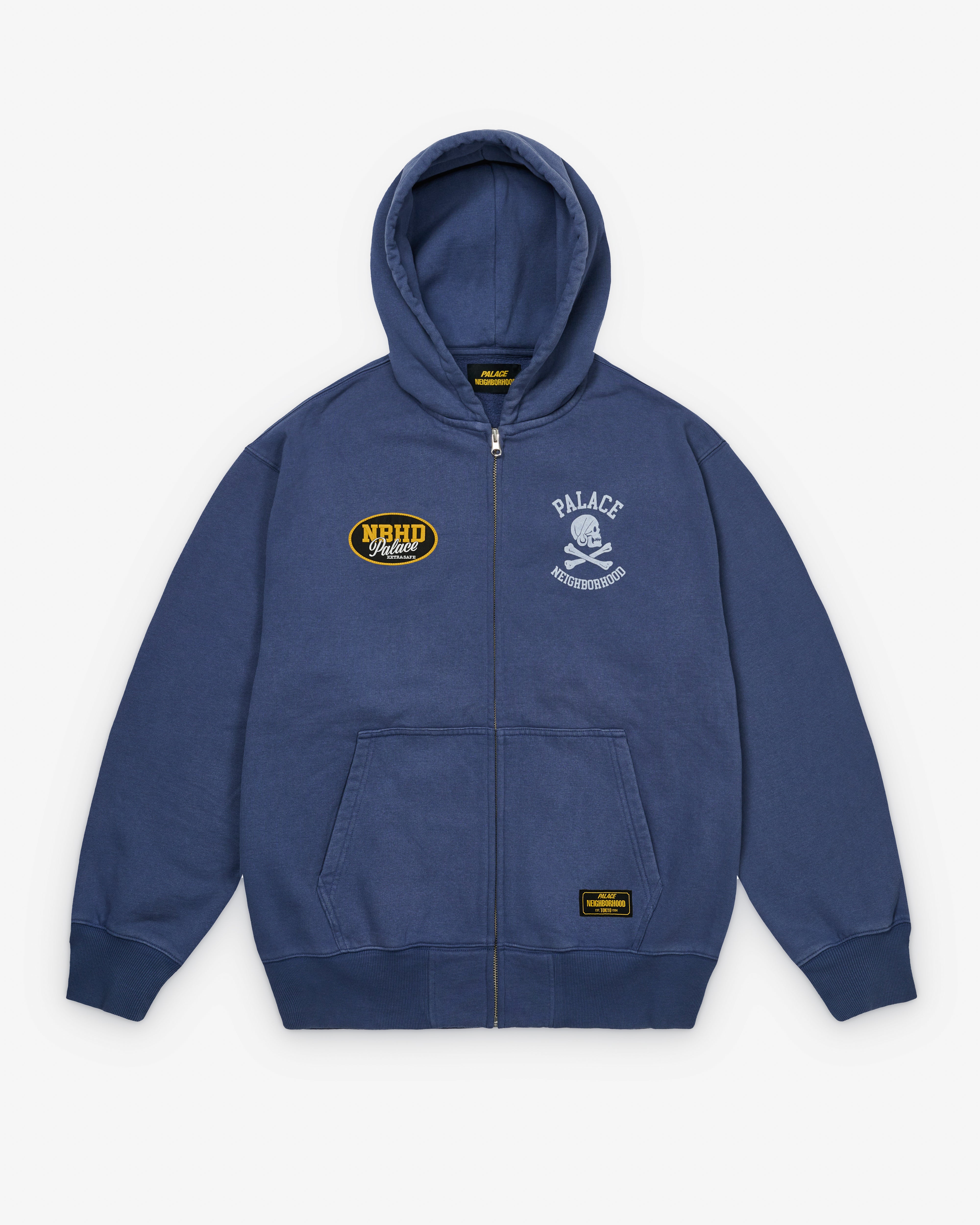 M PALACE x NEIGHBORHOOD Skull Zip Hood Palace Neighborhood