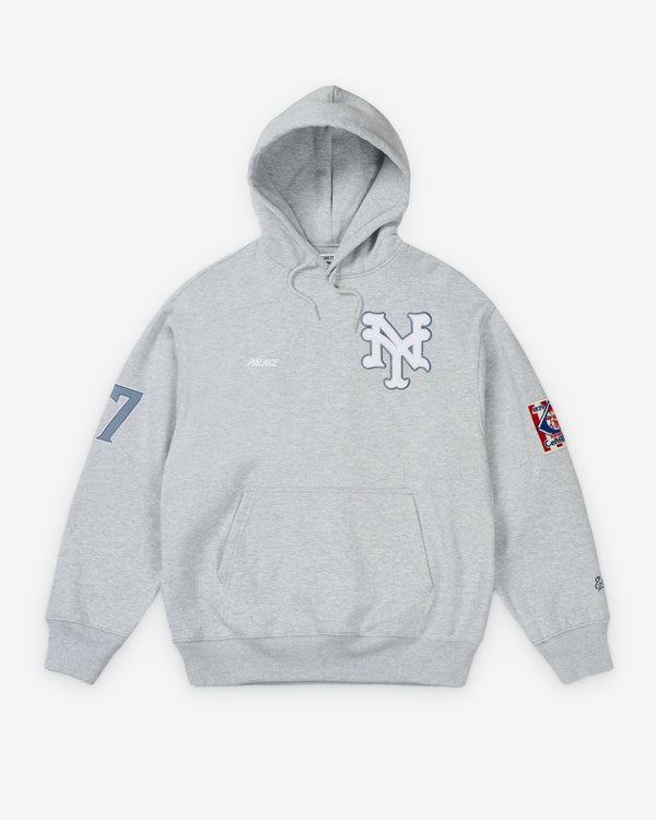 Palace - Men's New York Cubans Hoodie - (Grey Marl)