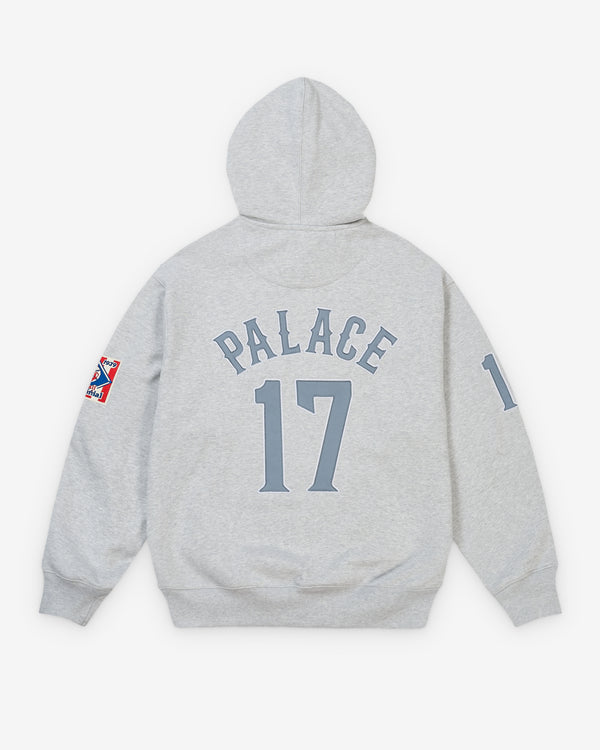 Palace - Men's New York Cubans Hoodie - (Grey Marl)