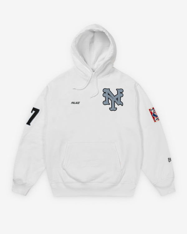 Palace - Men's New York Cubans Hoodie - (White)