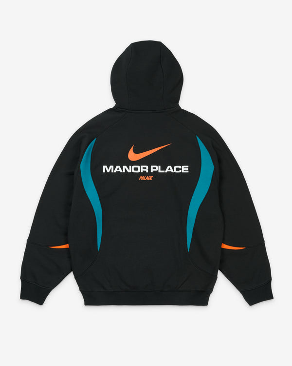 Palace - Men's Nike Manor Place Paneled Hood - (Black)