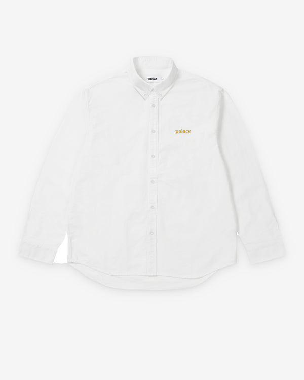Palace - Men's Palace Oxford Shirt - (White)