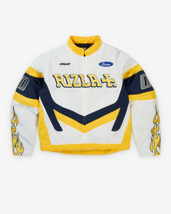 Palace - Men's Palace Rizla Race Jacket - (White)