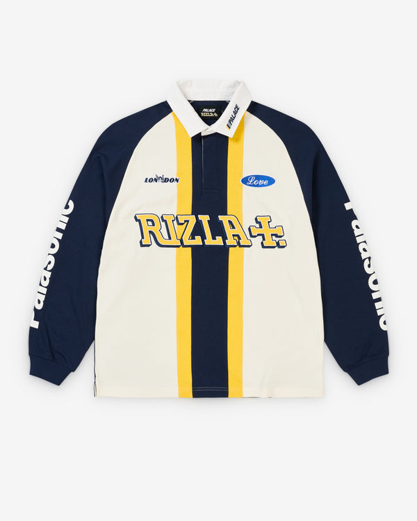 Palace - Men's Palace Rizla Rugby - (White)