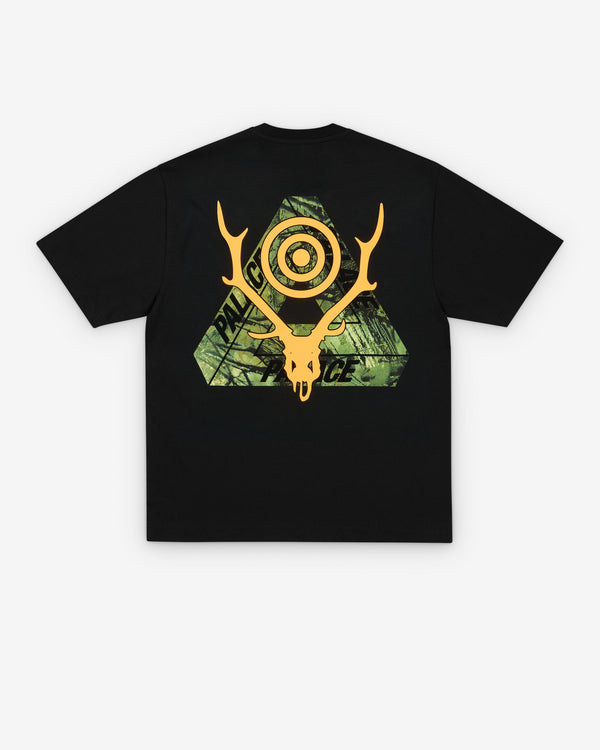 Palace - Men's South2 West8 Stag-Ferg T-Shirt - (Black)
