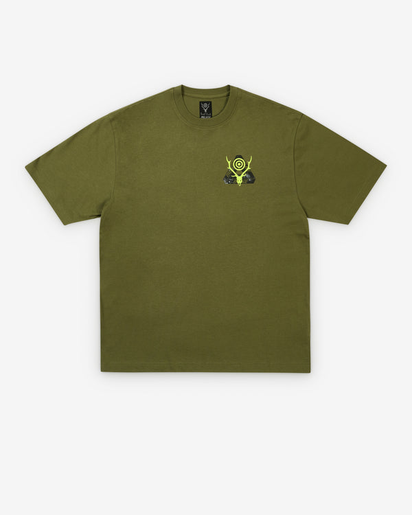 Palace - Men's South2 West8 Stag-Ferg T-Shirt - (Olive)