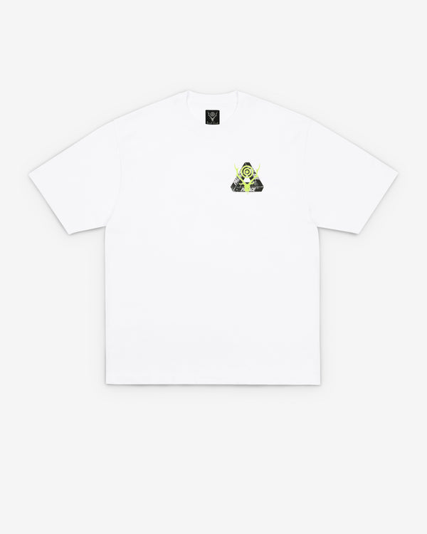 Palace - Men's South2 West8 Stag-Ferg T-Shirt - (White)
