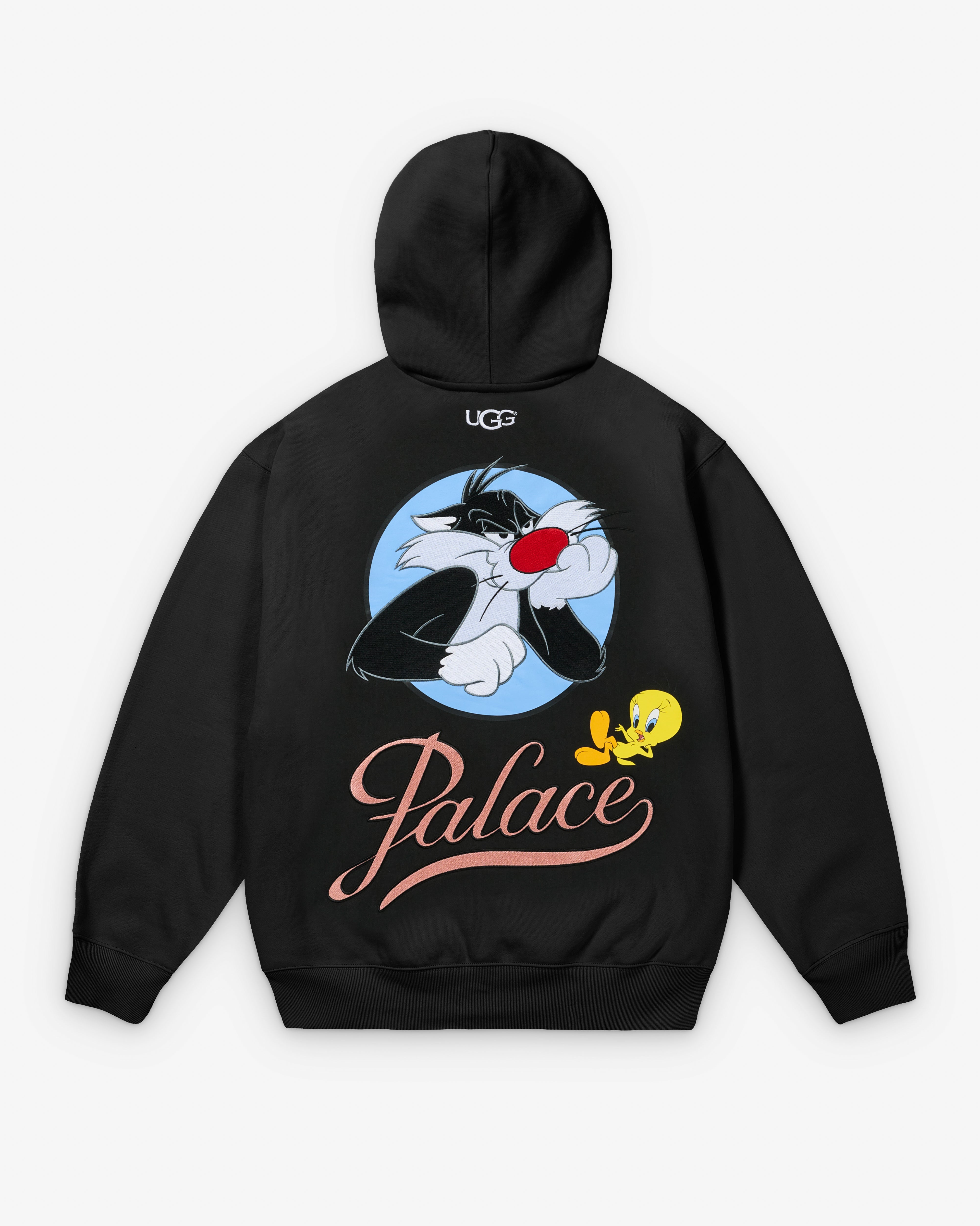 黒S PALACE x UGG Looney Tunes Hood Black Palace: Ugg Looney Tunes Hood (Black) | DSML E-SHOP