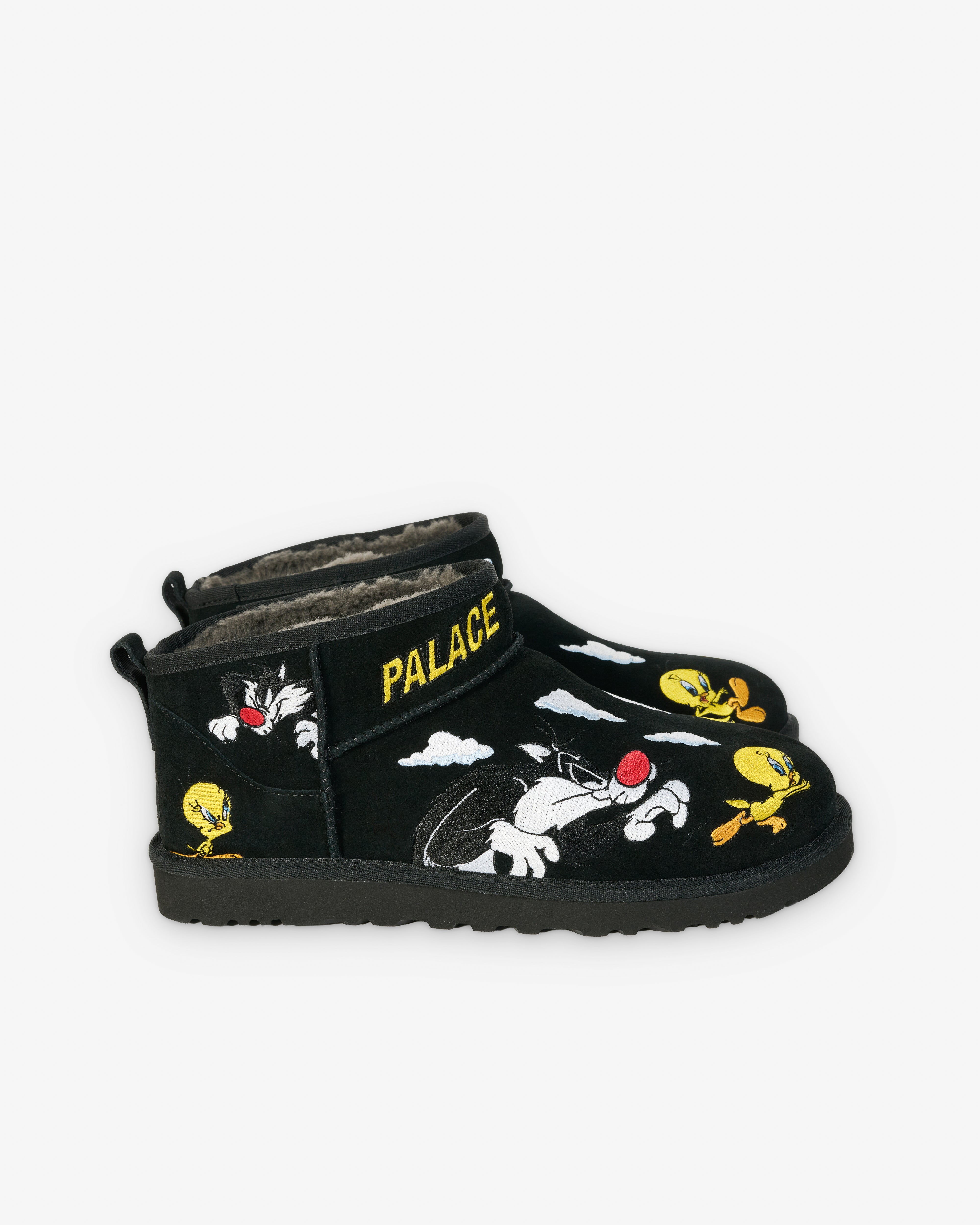 Palace: Ugg Looney Tunes Ultra Mini Boot (Black) | DSML E-SHOP