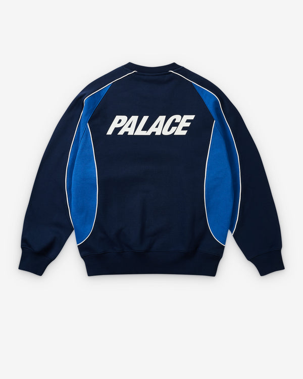 Palace - Men's Palazzo Londra Crew - (Navy)