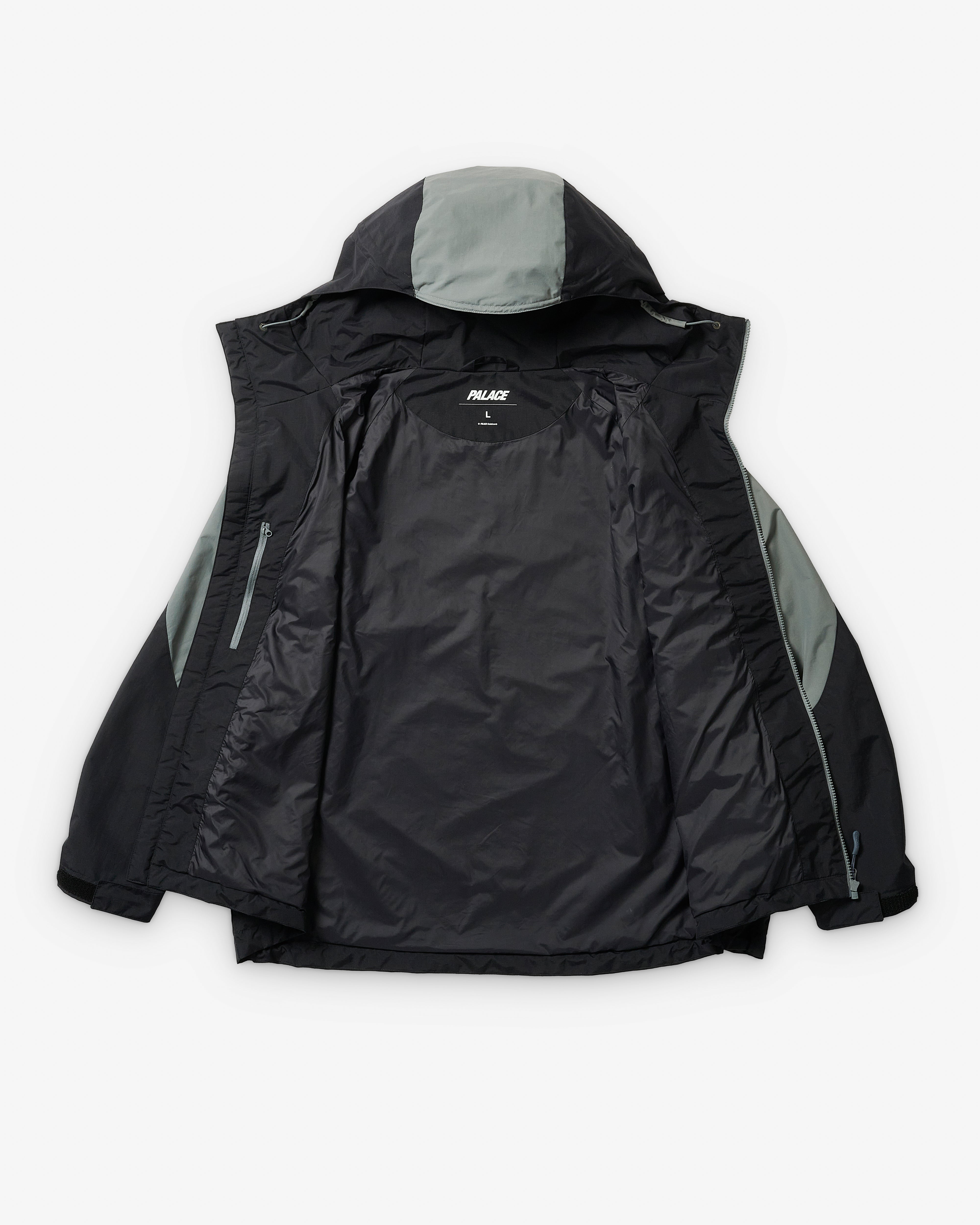 Palace: Men's Paltic Jacket (Black/Metallico) | DSML E-SHOP