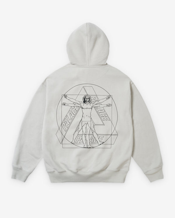 Palace - Men's Paltruvian Tri Hood - (Concrete Grey)