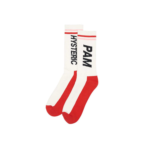 Hysteric Glamour - Perks & Mini Logo Sport Socks - (White)