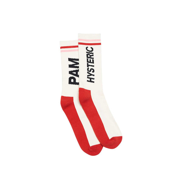 Hysteric Glamour - Perks & Mini Logo Sport Socks - (White)