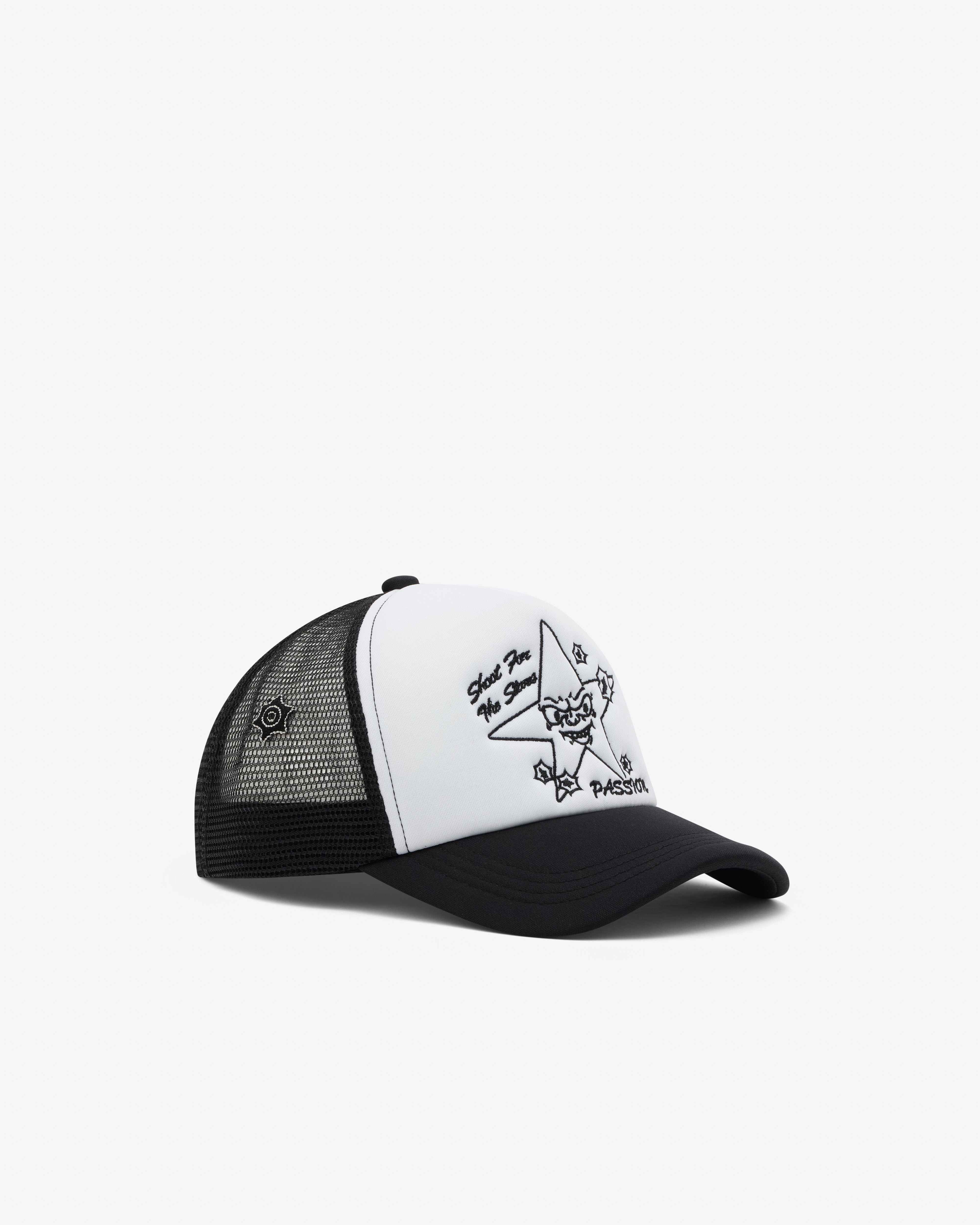 passion キャップ Passion: Men's Target Practice Trucker Cap (Oreo) | Dover Street