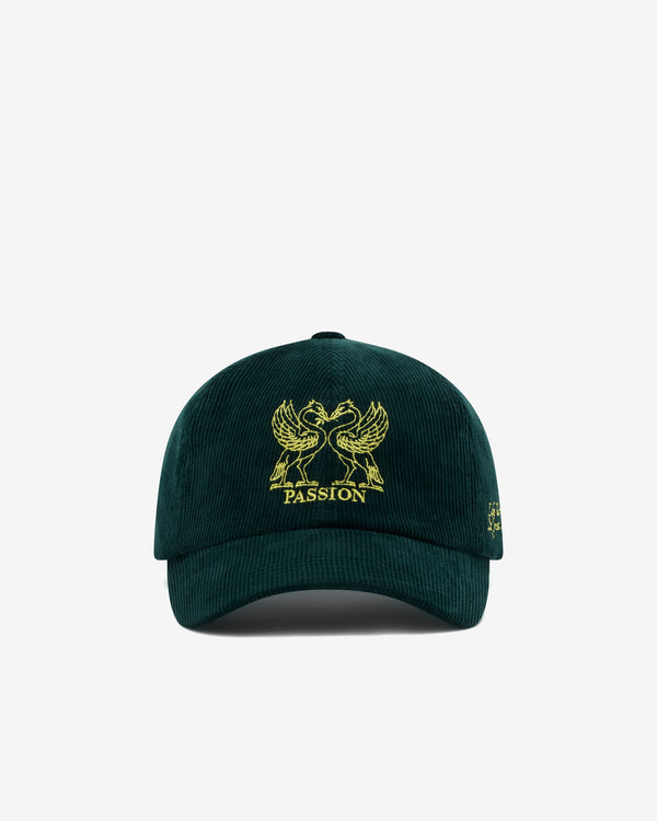 Passion - Men's Birds Cord 6 Panel Cap - (Green)