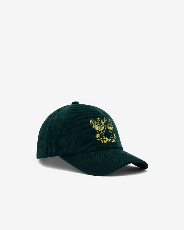 Passion - Men's Birds Cord 6 Panel Cap - (Green)