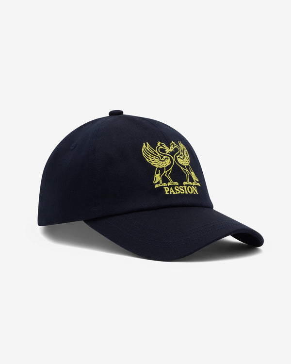Passion - Men's Birds Cotton 6 Panel Cap - (Navy)