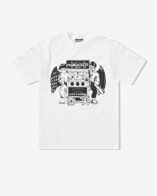 Passion - Men’s Slots T-Shirt - (White)
