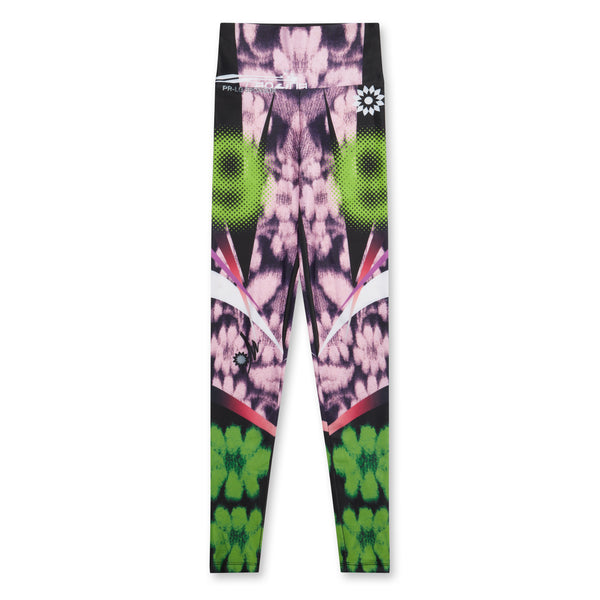 Paolina Russo - Women’s Printed Leggings - (Pink/Bright Green)