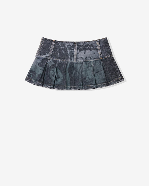 Paolina Russo - Women's Ice Denim Mini Skirt - (Ice Black)