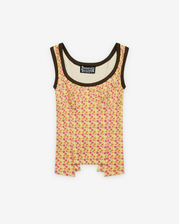 Paolina Russo - Women's Jersey Corset - (Pink/Cream)