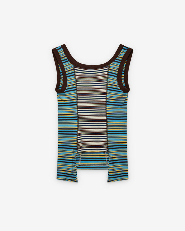 Paolina Russo - Women's Jersey Corset - (Blue)