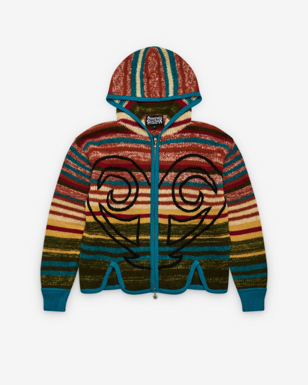 Paolina Russo - Women's Knitted Hoodie - (Rainbow)