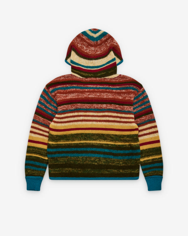 Paolina Russo - Women's Knitted Hoodie - (Rainbow)