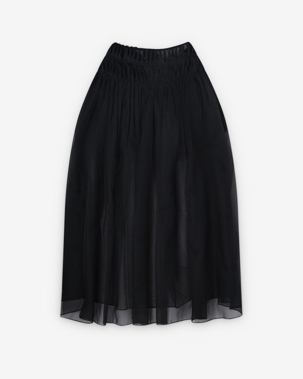 Pauline Dujancourt - Women's Organza Skirt - (Black)