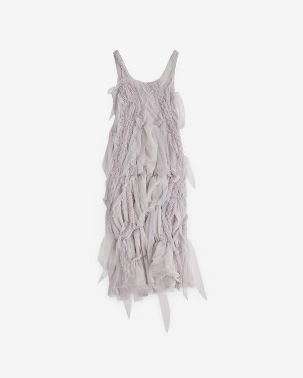 Pauline Dujancourt - Women's Slip Dress - (Light Grey)