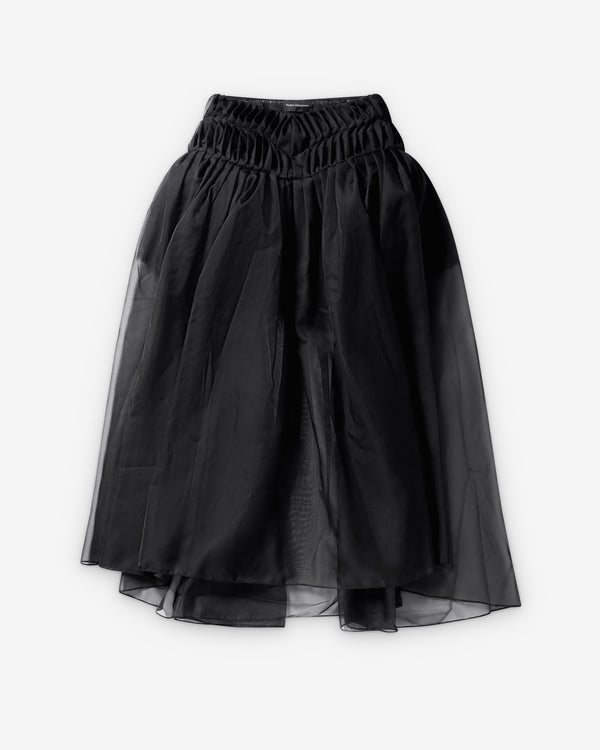 Pauline Dujancourt - Women's Organza Skirt - (Black)