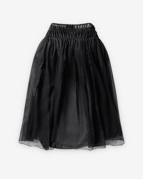 Pauline Dujancourt - Women's Organza Skirt - (Black)