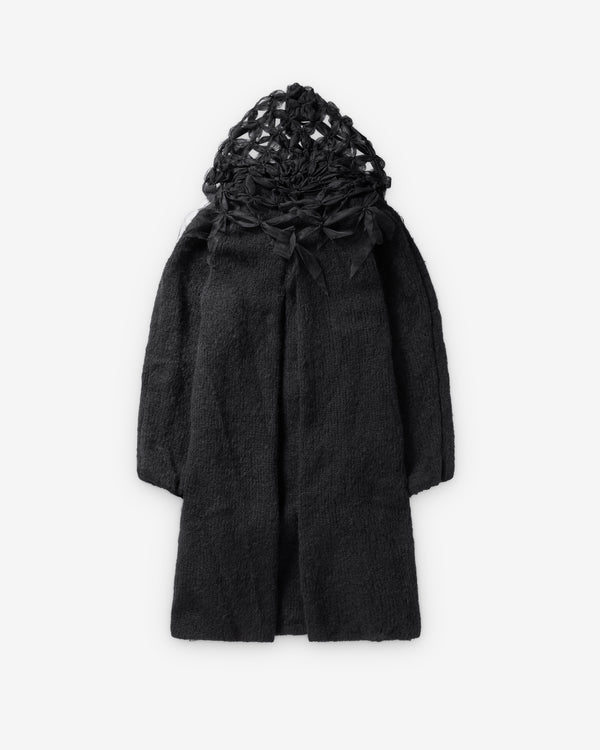 Pauline Dujancourt - Women's Alpaca Coat - (Black)