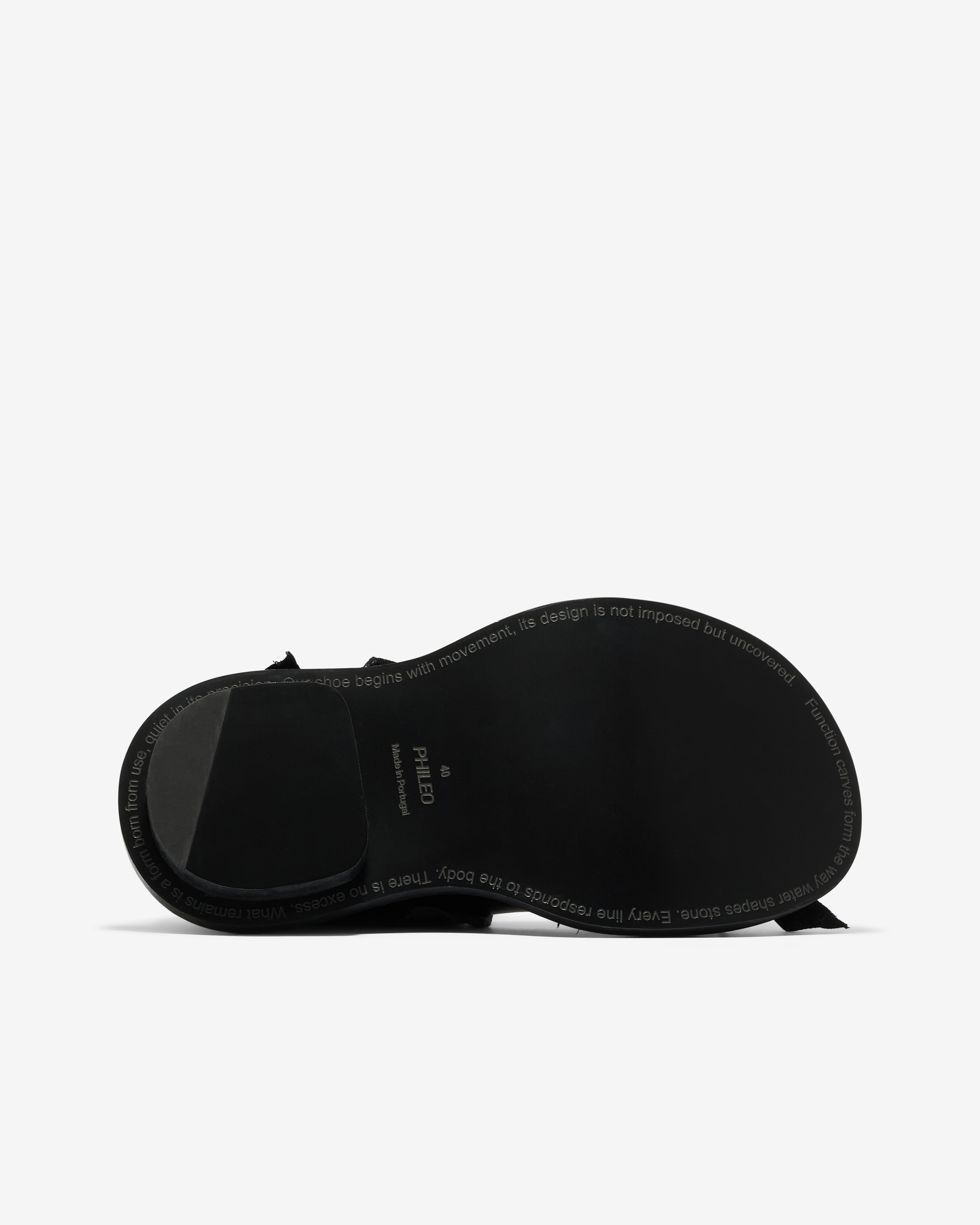 Phileo: 074 Mary Jane Super (Black) | Dover Street Market London