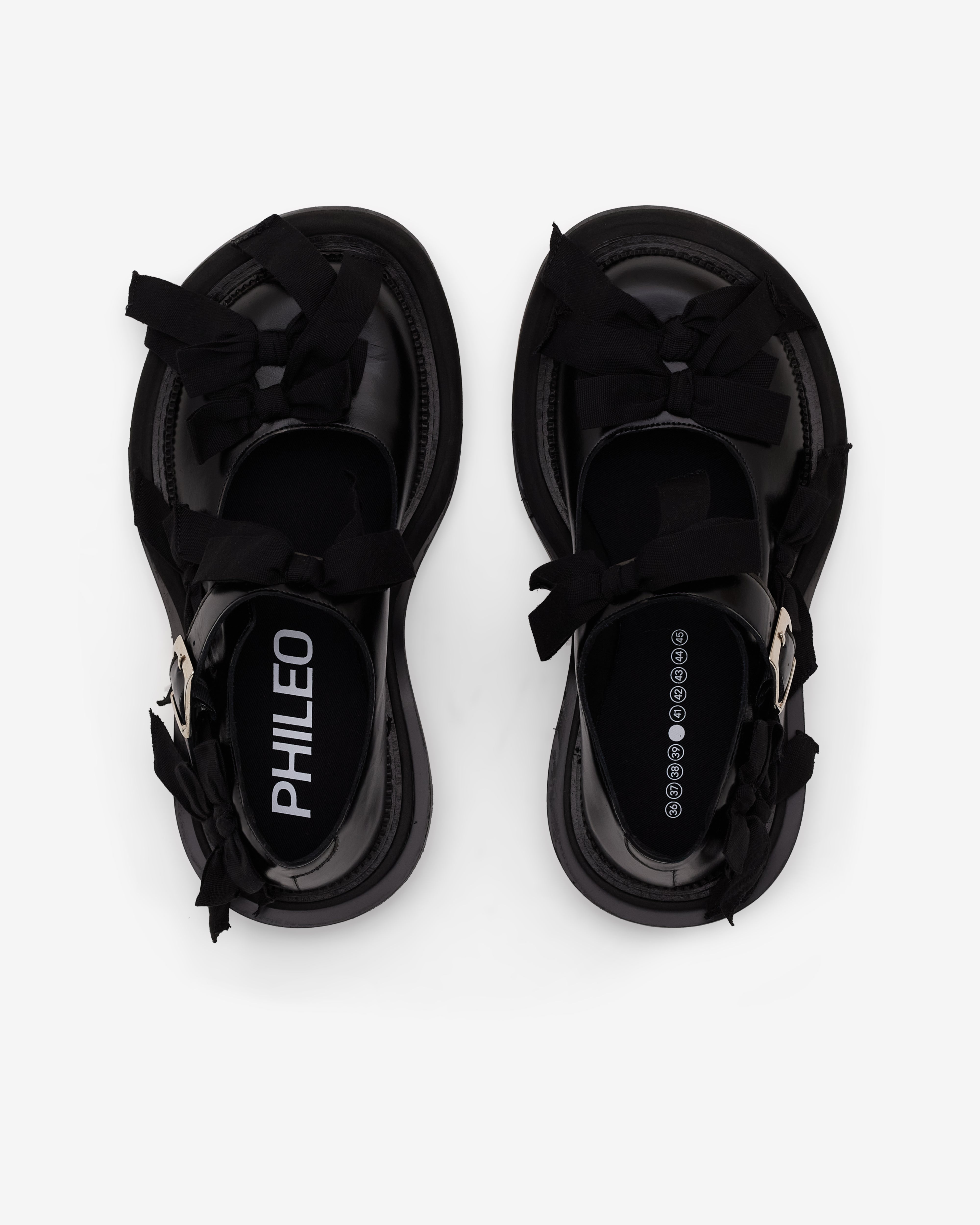 Phileo: 074 Mary Jane Super (Black) | Dover Street Market London