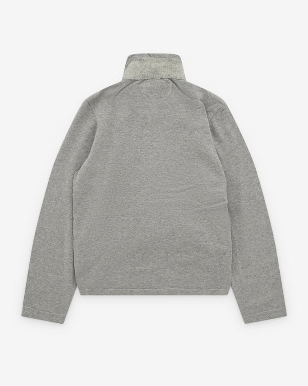 Pillings - Women’s Gathered Placket Top - (Grey)